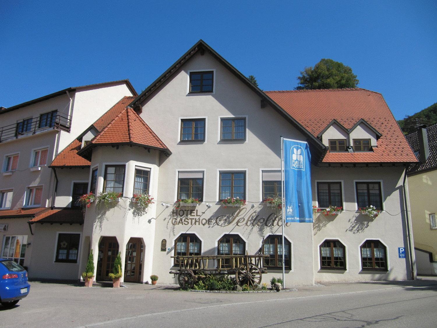 Hotel Gasthof am Selteltor Wiesensteig Buitenkant foto